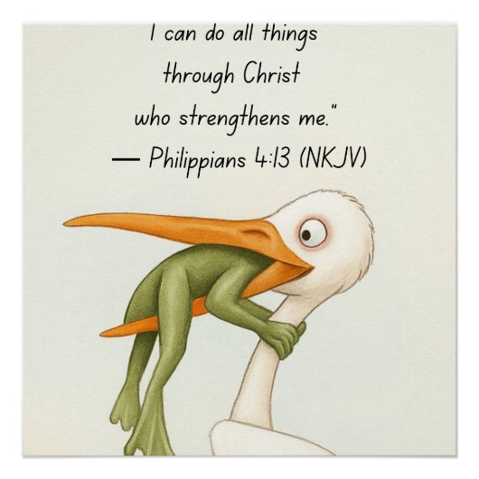 Frog in distress poster ポスター (正面)