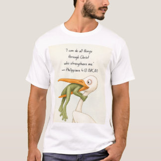 Frog in distress tシャツ