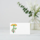 FROG IN FLOWER UNDER THE RAIN 名刺 (スタンド正面)