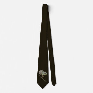 Frog in my throat funny humorous tie ネクタイ