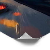 Frog in Suit with Cigar Painting ポスター (角)