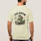 Frog Kingdom: Ribbit Adventures Await T-shirt Tシャツ (裏面)