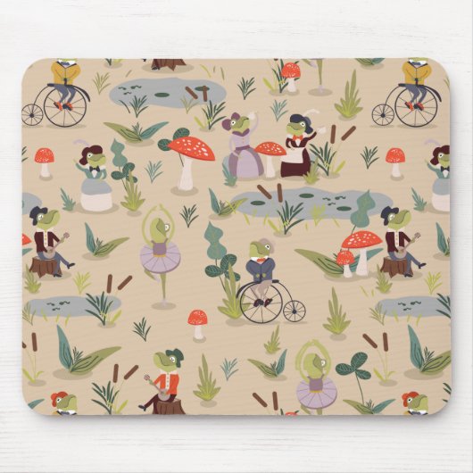 Frog Landで一緒に マウスパッド (正面)