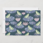 Frog Lily Padアドレスの変更のお知らせ 案内状 (裏面)