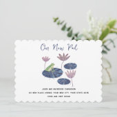 Frog Lily Padアドレスの変更のお知らせ 案内状 (スタンド正面)