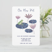 Frog Lily Padアドレスの変更のお知らせ 案内状 (スタンド正面)