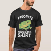 Frog Love Toad Frog Catcher Hunter Amphibian Catch Tシャツ (正面)