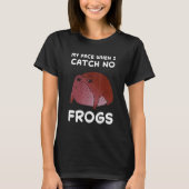 Frog Love Toad Frog Catcher Hunter Amphibian Catch Tシャツ (正面)