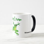 Frog Lover Mug – 追加文字 モーフィングマグカップ (正面右)