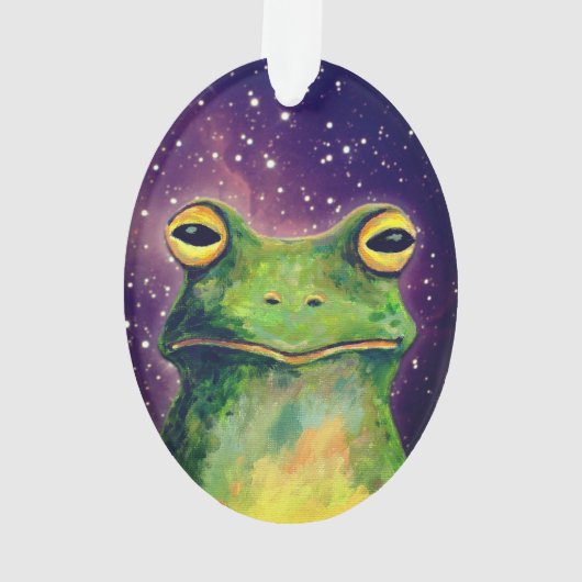 Frog Lover Ornament オーナメント (裏面)