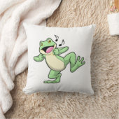 Frog Music Dance クッション (ブランケット)