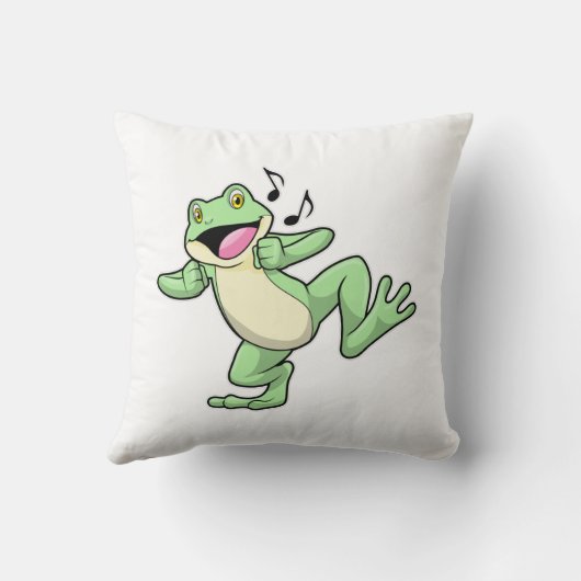 Frog Music Dance クッション (裏面)