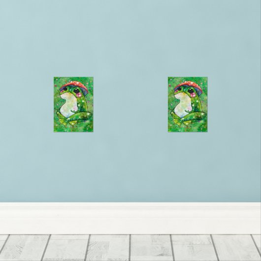 Frog named Clover (ウッドフロア)