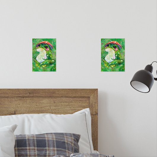 Frog named Clover (寝室)