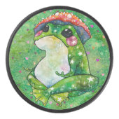 Frog named Clover アイスホッケーパック (正面)