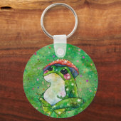 Frog named Clover キーホルダー (正面)