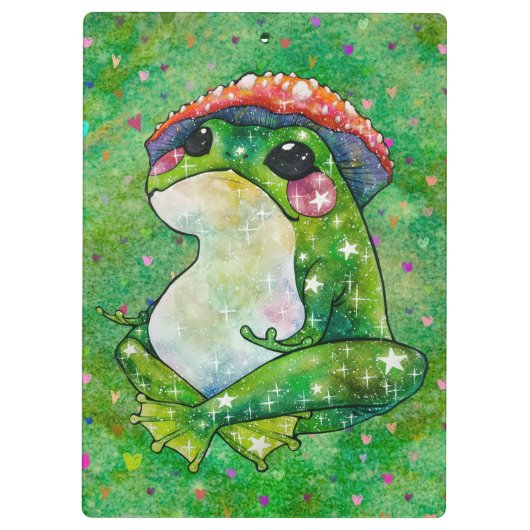 Frog named Clover クリップボード (裏面)