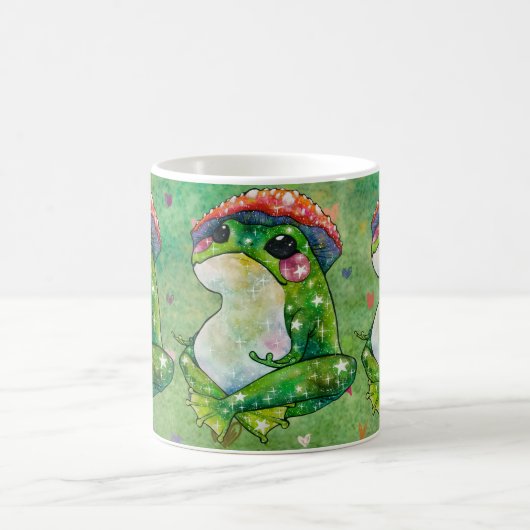 Frog named Clover コーヒーマグカップ (中央)