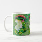 Frog named Clover コーヒーマグカップ (左)