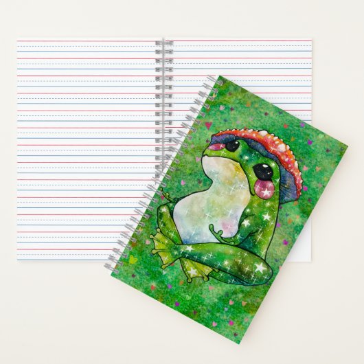 Frog named Clover ノートブック (内側)
