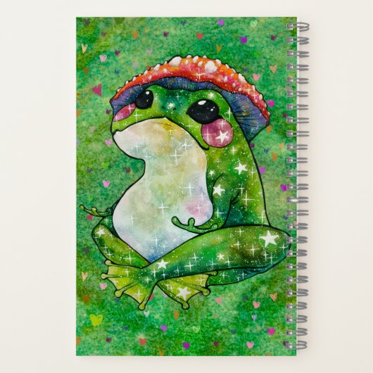 Frog named Clover ノートブック (裏面)