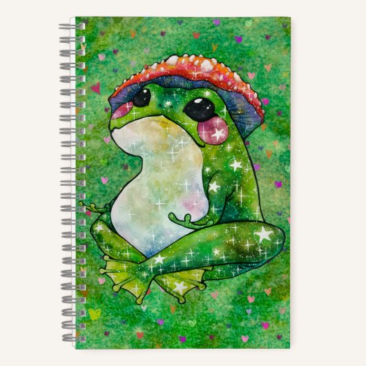 Frog named Clover ノートブック (正面)