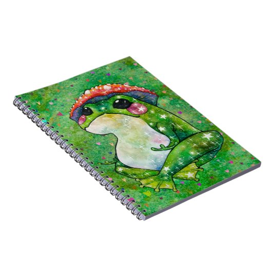 Frog named Clover ノートブック (右側)