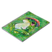 Frog named Clover ノートブック (左側)