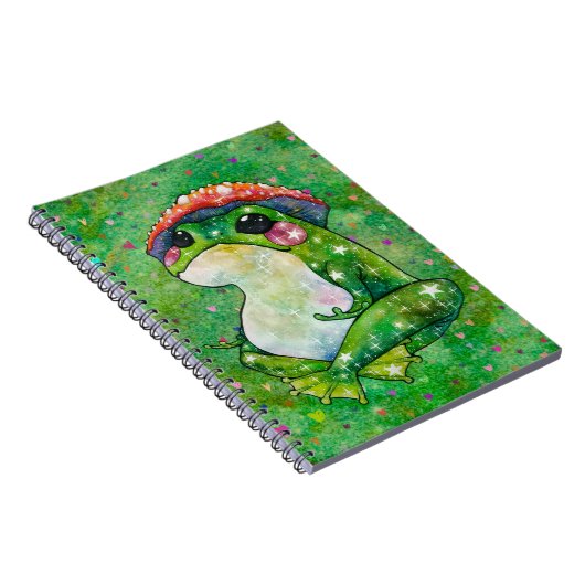 Frog named Clover ノートブック (右側)