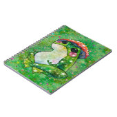 Frog named Clover ノートブック (左側)