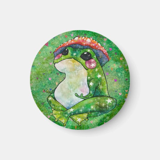 Frog named Clover マグネット (正面)