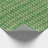 Frog named Clover ラッピングペーパー (角)