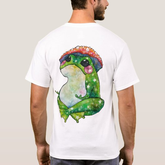 Frog named Clover Tシャツ (裏面)