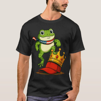 Frog No Kings Men No Kings in America Tシャツ