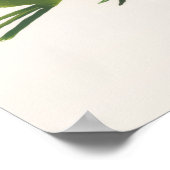 Frog Nursery Name Wall Art Print ポスター (角)