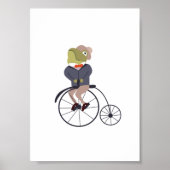 Frog on Bicle ポスター (正面)