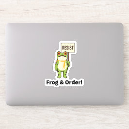  Frog & Order! Resist Sticker シール
