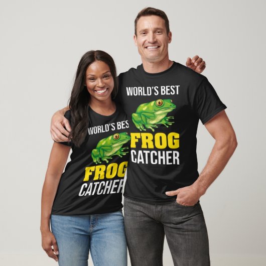 Frog Owners Frog Catching World s Best Frog Catche Tシャツ (ユニセックス)