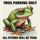 Frog Parking Only - Frog Parking Sign ウッドボックスサイン<br><div class="desc">お前おもしろいの人生でカエルの恋人をサインする。あなたのカエル愛する友人のための完璧な贈り物。あなたの家、オフィス、またはデンに置くために木製の標識の上にかわいいカエル。</div>