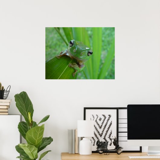 Frog Poster ポスター (ホームオフィス)