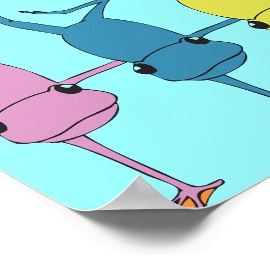 frog poster FROM 14.95 ポスター (角)