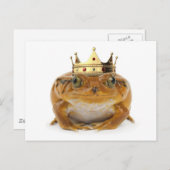 Frog Prince – 前面 ポストカード (正面/裏面)