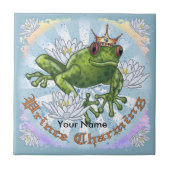 Frog Prince Charming tile タイル (正面)