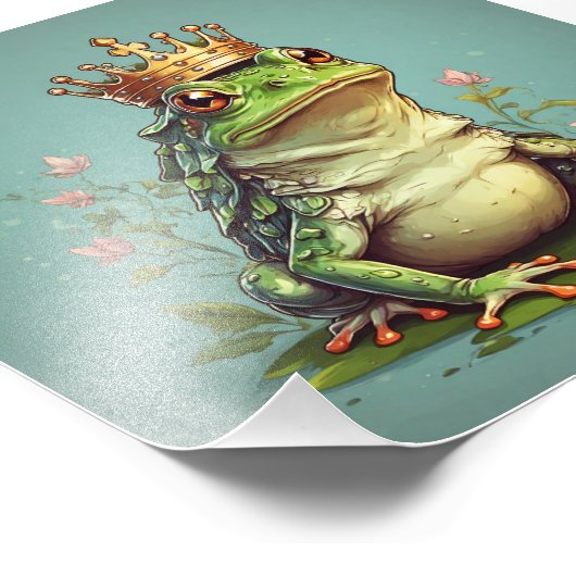 Frog Prince Fantasia:プレミアムサテン写真拡大 フォトプリント (角)