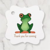 Frog Prince Favor Tag フェイバータグ (正面)