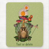 Frog Princess On Throne Personalized マウスパッド (正面)