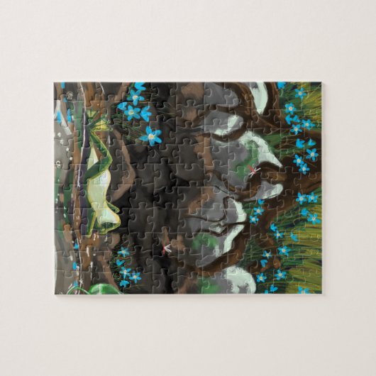 Frog Puzzle ジグソーパズル (横)