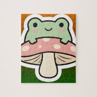 frog puzzle ジグソーパズル