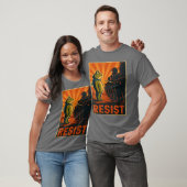Frog Resist Portland Frog Protest Portland Frog Ac Tシャツ (ユニセックス)