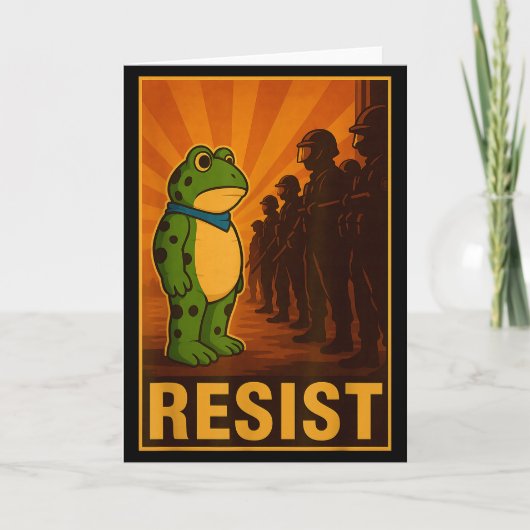 Frog Resist Rtland Frog Protest - Rtland Frog Acti カード (正面)